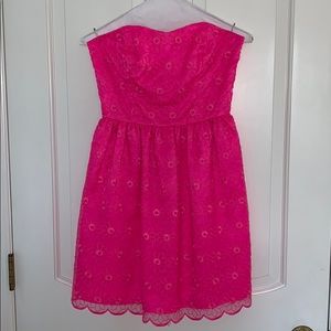 Lilly Pulitzer strapless dress